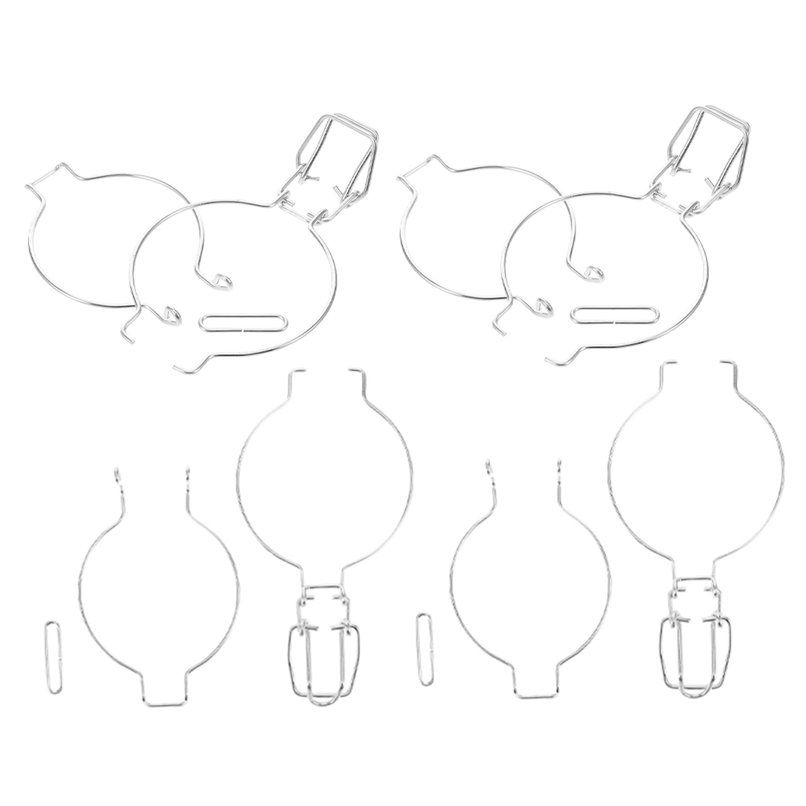 4Pcs Stainless Steel Sealing B - Food Storage With Lock recension och pris