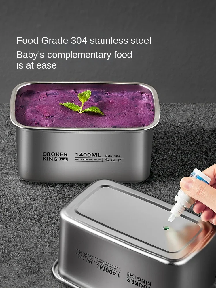 COOKER KING 304 Food Grade Sta - Food Storage Lunch Box recension och pris
