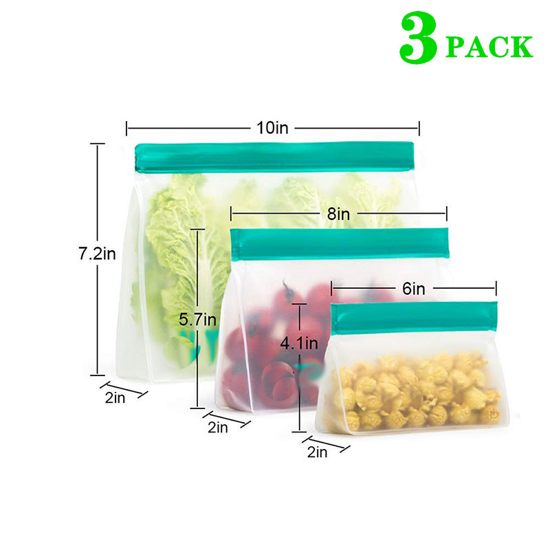 Reusable Food Storage Bag Upgr - Food Storage Silicone Bags recension och pris
