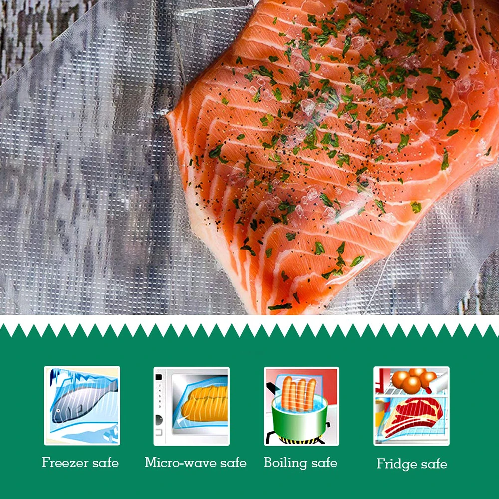 Sous Vide Roll Bags for Vacuum - Food Storage Zip Bags recension och pris