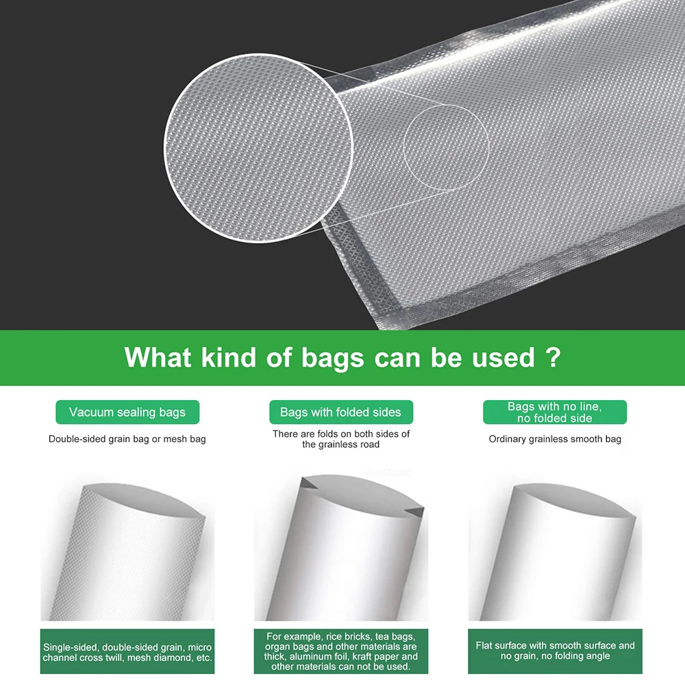 Sous Vide Roll Bags for Vacuum - Food Storage Zip Bags recension och pris