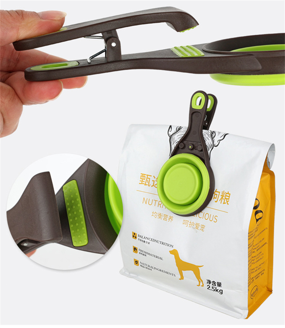 Portable Foldable Silicone Pet - Food Storage Silicone Bags recension och pris