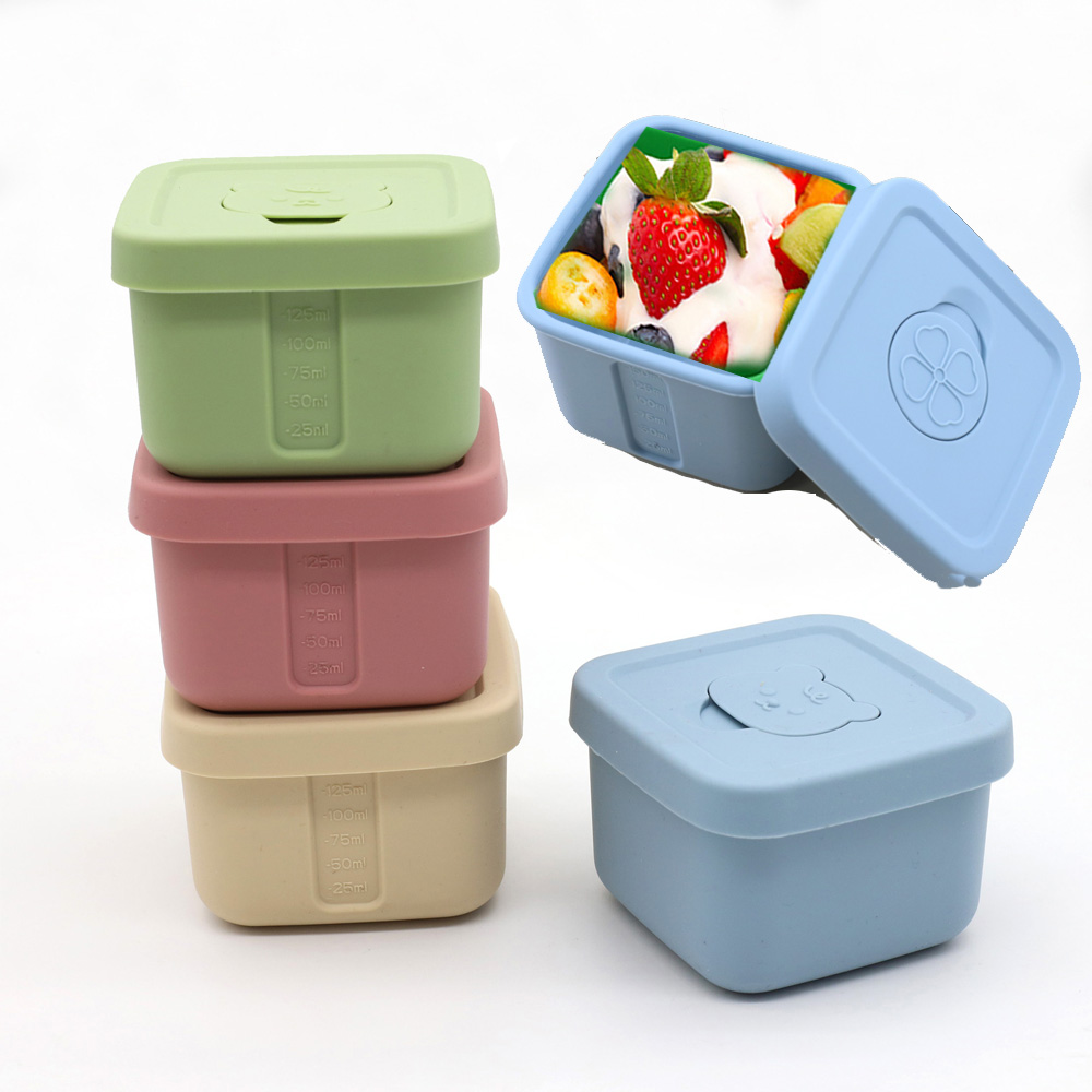 Silicone Food Supplement Box F - Food Storage Lunch Box recension och pris