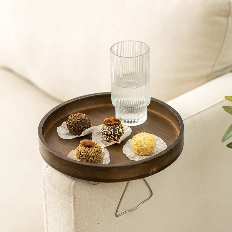 Sofa Side Clip-on Tray Table,  - Food Storage Rack recension och pris
