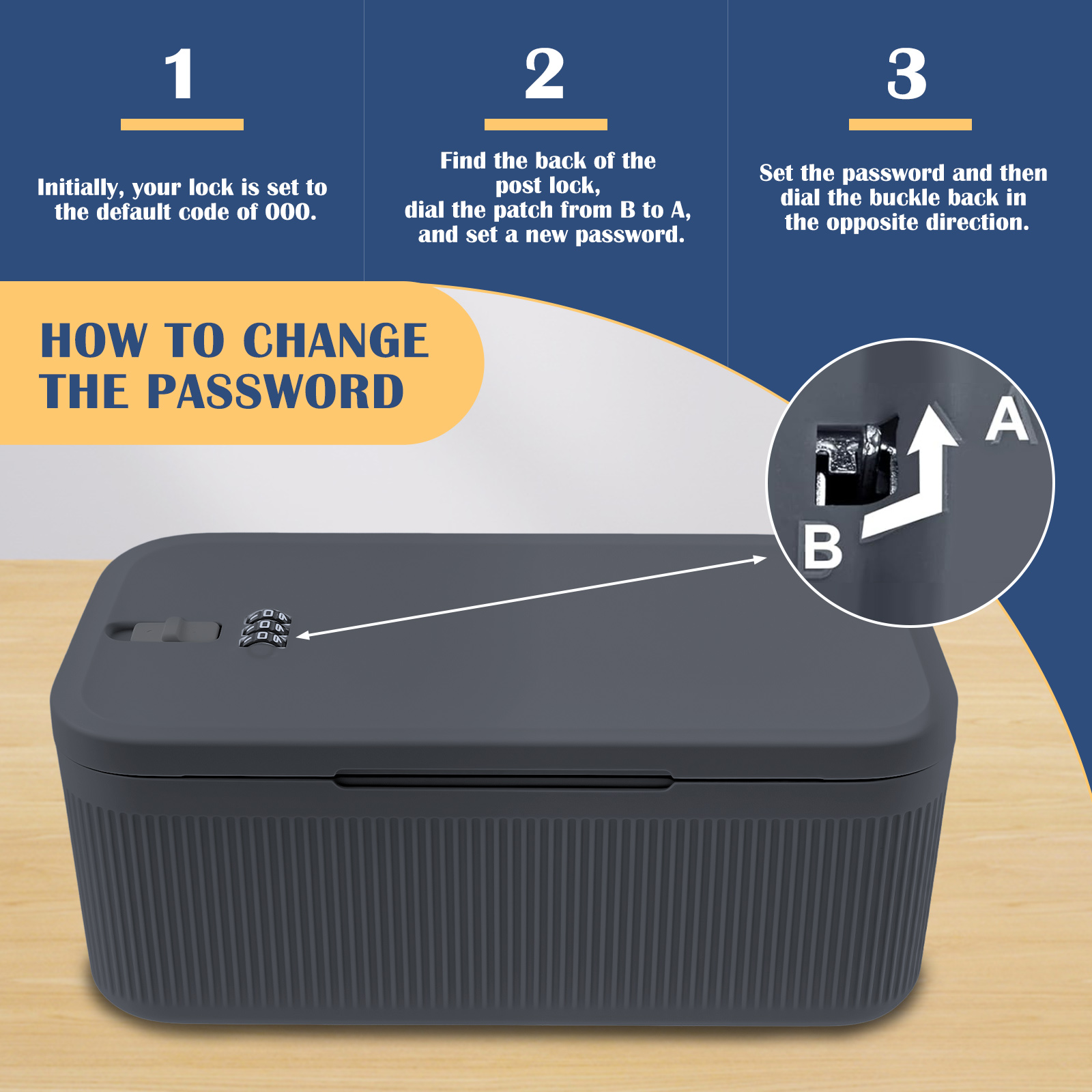 Lockable Storage Box Versatile - Food Storage With Lock recension och pris