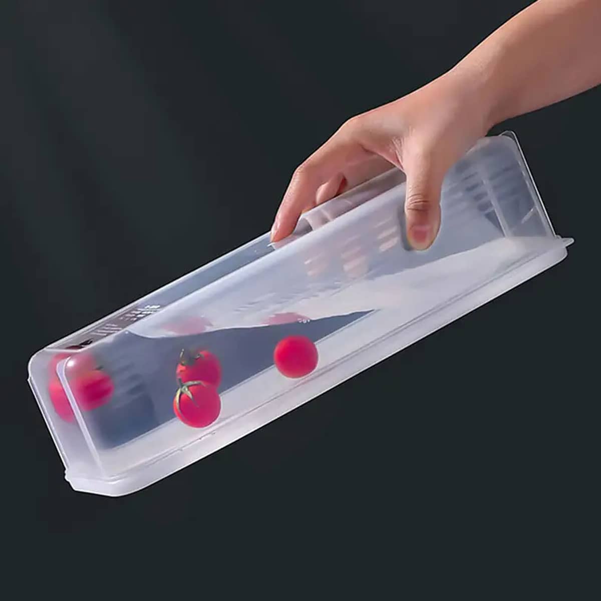 1 Plastic Transparent Storage  - Food Storage Time recension och pris