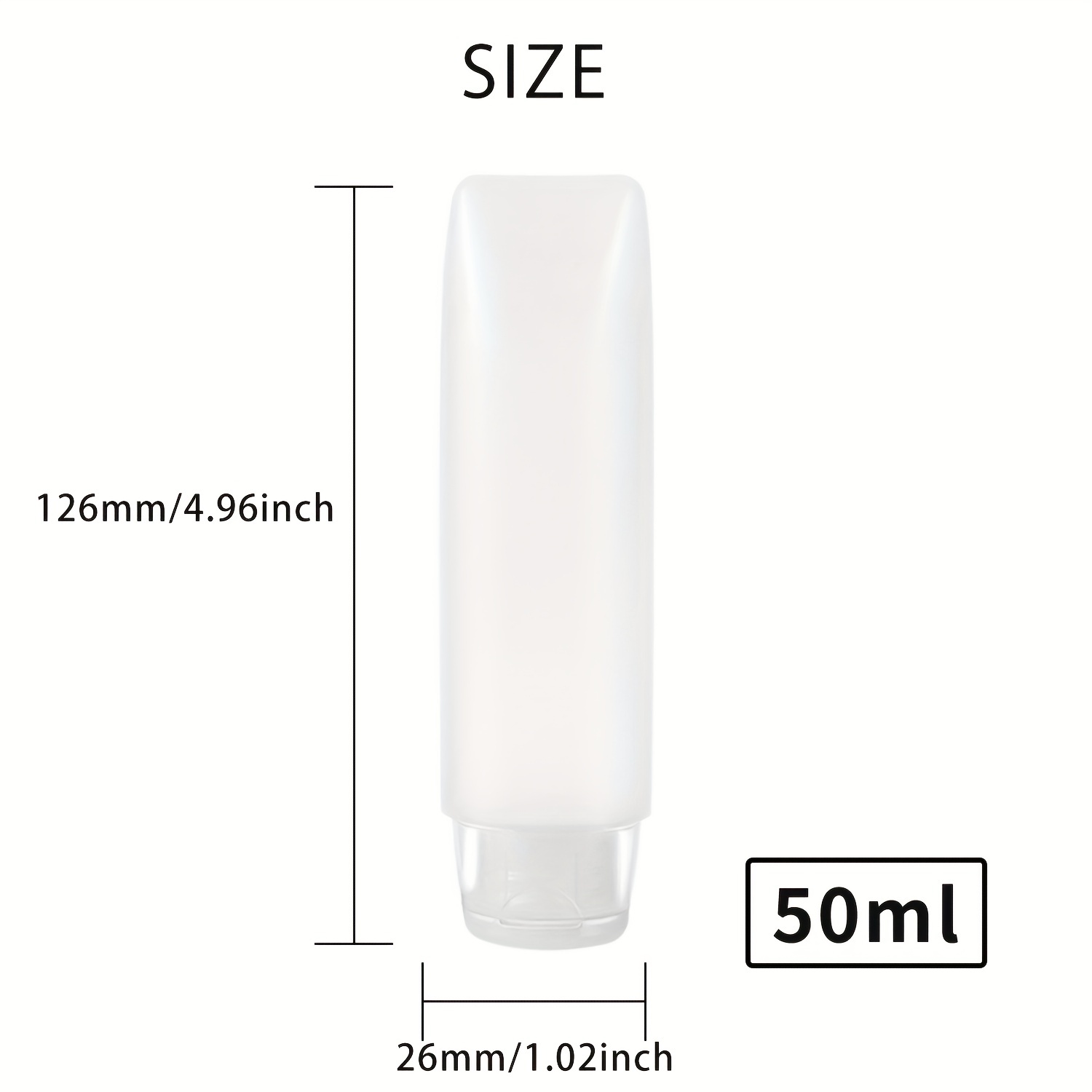 10pcs 30/50ml Empty Refillable - Condiment Squeeze Bottle recension och pris